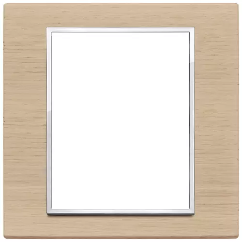 Vimar - 21668.32 - Plate 8(4+4)M wood white oak