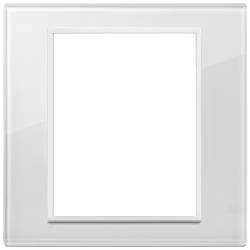 Vimar - 21668.87 - Placca 8M bianco totale diamante