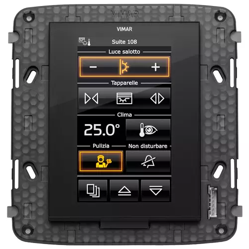 Vimar - 21848.1 - Touchscreen KNX 4,3in Full Flat grau