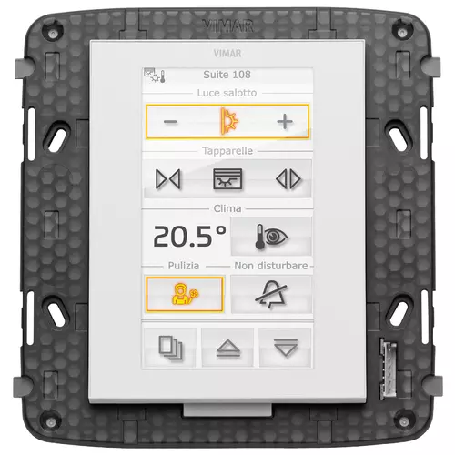 Vimar - 21848.1.B - Touchscreen KNX 4,3in Full Flat weiß