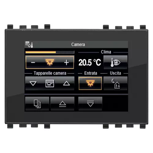 Vimar - 21849.1 - Touchscreen έγχρωμη Full Flat KNX 3Mγκρί