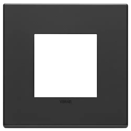 Vimar - 22642.03 - Plaque 2M métal gris anthracite