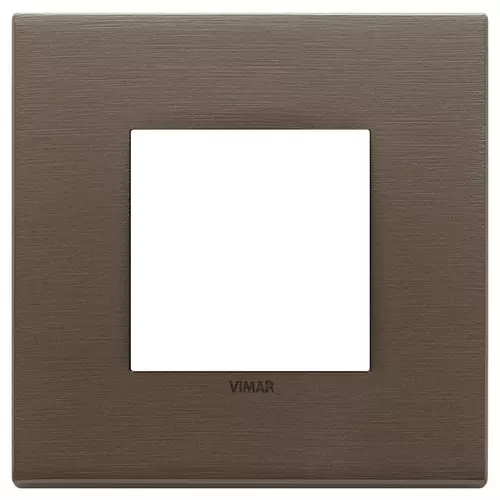 Vimar - 22642.12 - Placca 2M bronzo scuro spazzolato