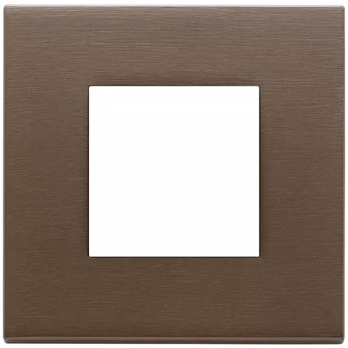 Vimar - 22642.12 - Plate 2M metal brushed dark bronze