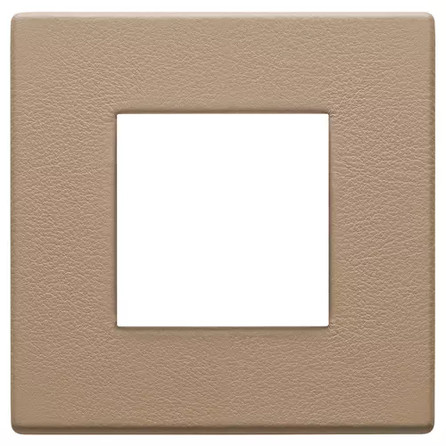 Vimar - 22642.21 - Plaque 2M cuir Savane