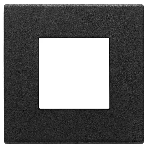Vimar - 22642.23 - Plate 2M leather Black Forest