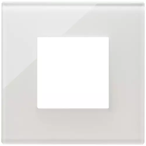 Vimar - 22642.71 - Πλαίσιο 2M ποτήρι λευκό γάλα