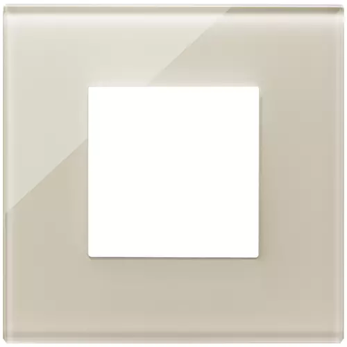 Vimar - 22642.72 - Πλαίσιο 2M ποτήρι λευκό κάνναβης