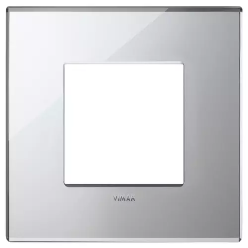 Vimar - 22642.75 - Placa 2M cristal espejo plata hielo