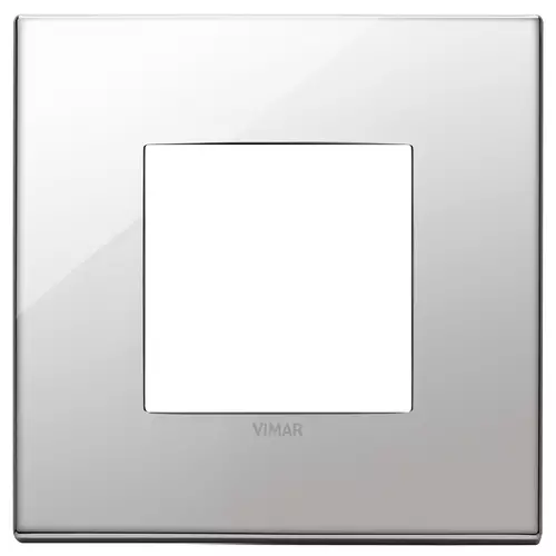 Vimar - 22642.81 - Placa 2M metal níquel