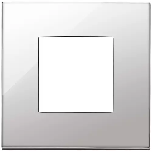Vimar - 22642.81 - Plate 2M metal nickel
