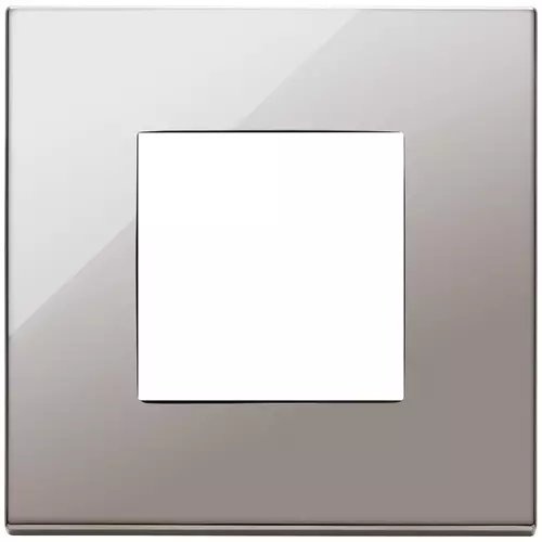 Vimar - 22642.83 - Plate 2M metal black chrome