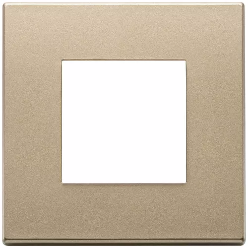 Vimar - 22642.88 - Plate 2M metal satin gold