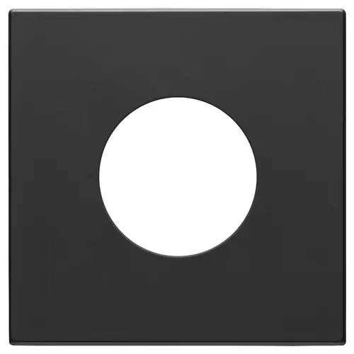 Vimar - 22642.RN.03 - Plate 2M f/socket metal anthracite grey