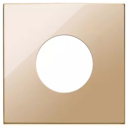 Vimar - 22642.RN.82 - Plate 2M f/socket metal gold