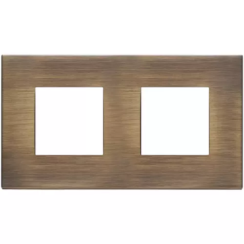 Vimar - 22643.87 - Plate 4M (2+2) 71mm antique bronze