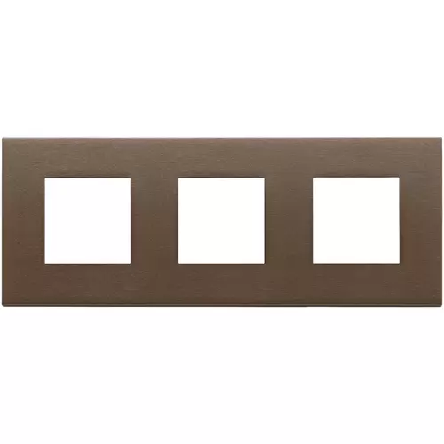 Vimar - 22644.12 - Plate 6M(2+2+2)x71mm metal dark bronze