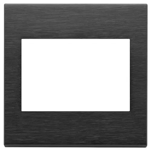 Vimar - 22648.13 - Πλαίσιο 3M BS μέταλλο μαύρο βουρτσισμένο