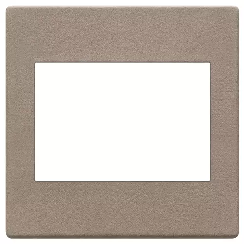 Vimar - 22648.22 - Plate 3M BS leather Steppe