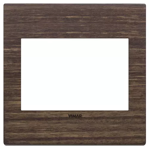 Vimar - 22648.33 - Plate 3M BS wood Eucalyptus