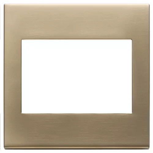 Vimar - 22648.85 - Plate 3M BS metal antique gold