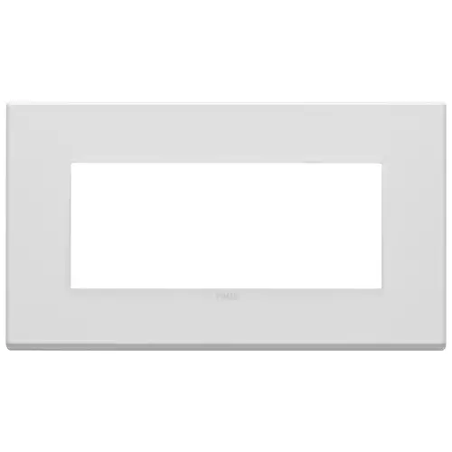 Vimar - 22649.01 - Placa 5M BS metal blanco mate