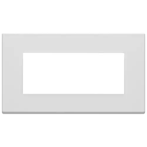 Vimar - 22649.01 - Plate 5M BS metal matt white