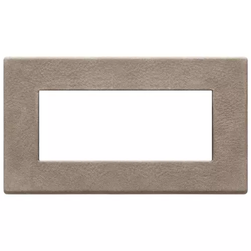 Vimar - 22649.22 - Plaque 5M BS cuir Steppe