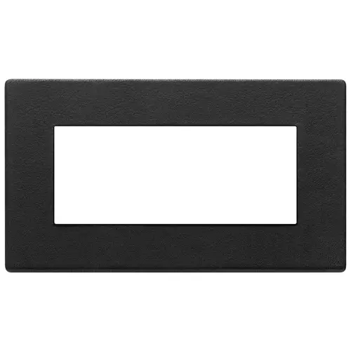 Vimar - 22649.23 - Plate 5M BS leather Black Forest