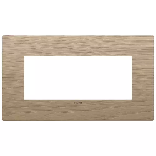 Vimar - 22649.31 - Plate 5M BS wood oak