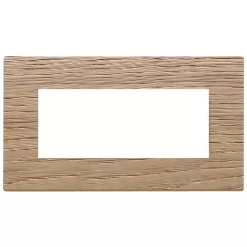 Vimar - 22649.31 - Plate 5M BS wood oak