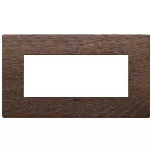 Vimar - 22649.32 - Plaque 5M BS bois noyer américain