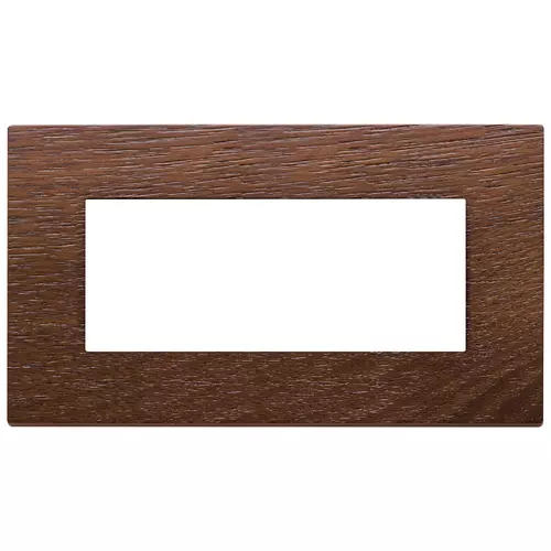 Vimar - 22649.32 - Plate 5M BS wood American walnut