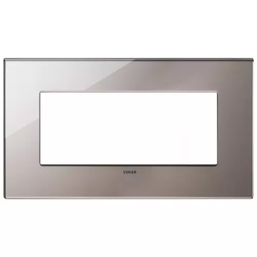 Vimar - 22649.76 - Plaque 5M BS miroir bronze brillant