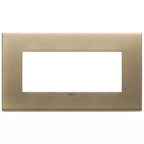 Vimar - 22649.85 - Plaque 5M BS métal or antique