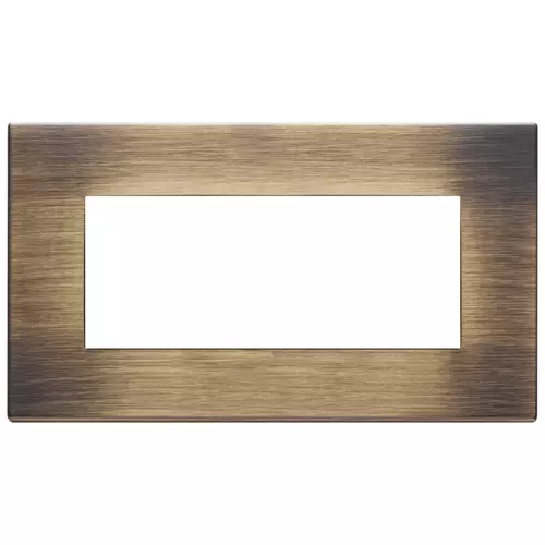 Vimar - 22649.87 - Plate 5M BS metal antique brushed bronze