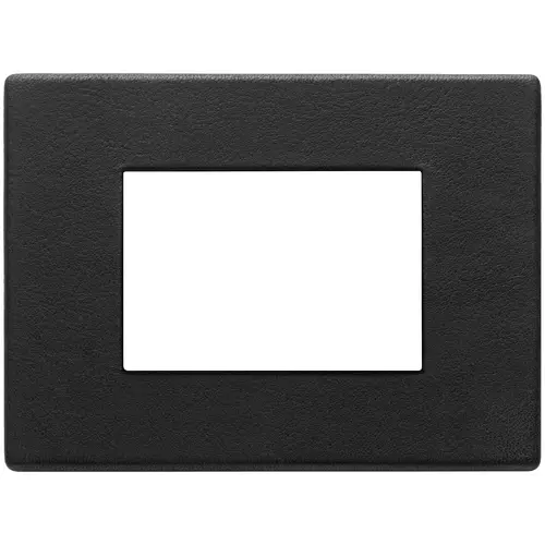 Vimar - 22653.23 - Plate 3M leather Black Forest