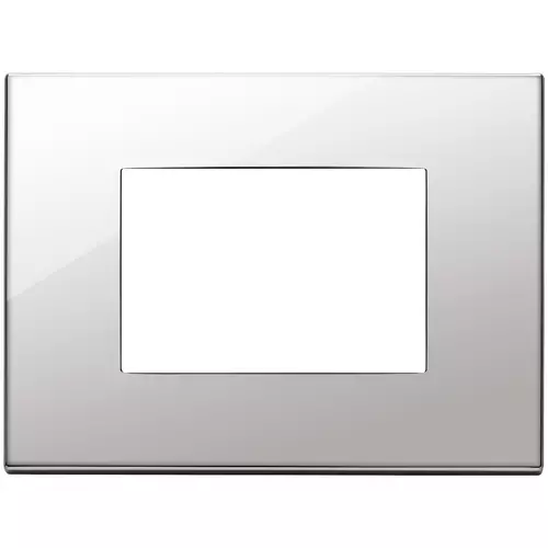 Vimar - 22653.81 - Placa 3M metal níquel