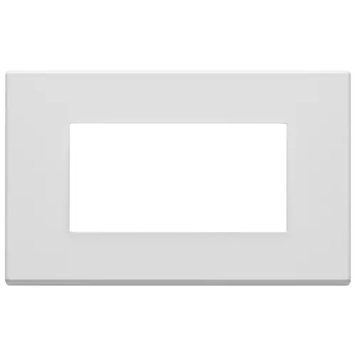 Vimar - 22654.01 - Plate 4M metal matt white