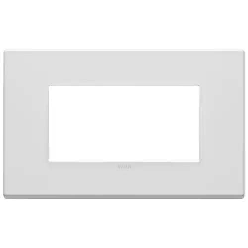 Vimar - 22654.01 - Plate 4M metal matt white