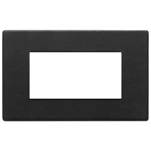 Vimar - 22654.23 - Plate 4M leather Black Forest