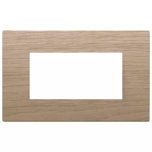Vimar - 22654.31 - Plate 4M wood oak