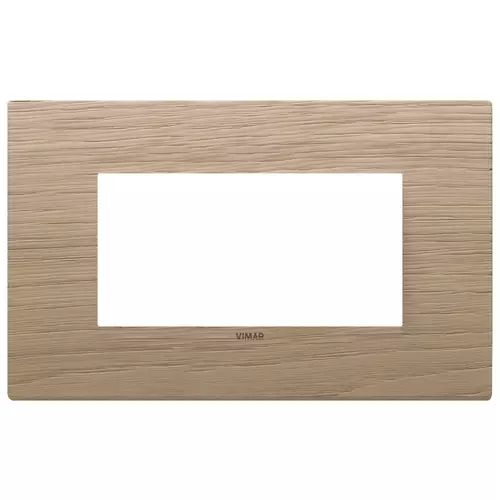 Vimar - 22654.31 - Plate 4M wood oak