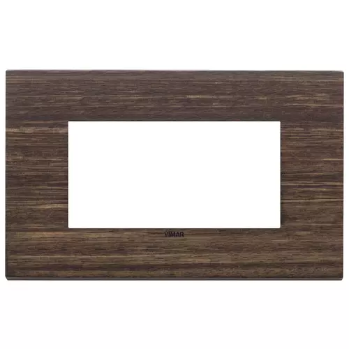 Vimar - 22654.33 - Plate 4M wood Eucalyptus