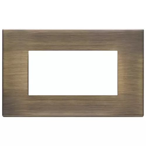 Vimar - 22654.87 - Placa 4M metal bronce envejecido