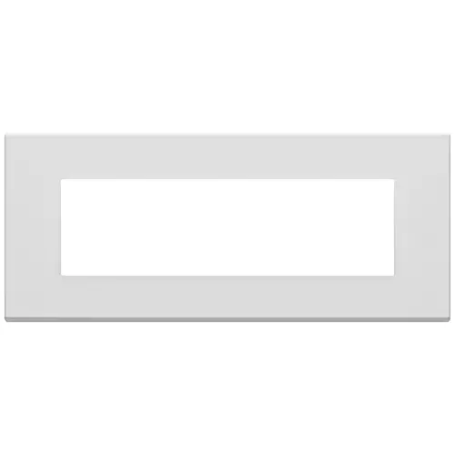 Vimar - 22657.01 - Plate 7M metal matt white