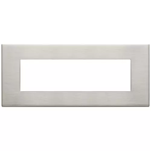 Vimar - 22657.11 - Plate 7M metal brushed nickel