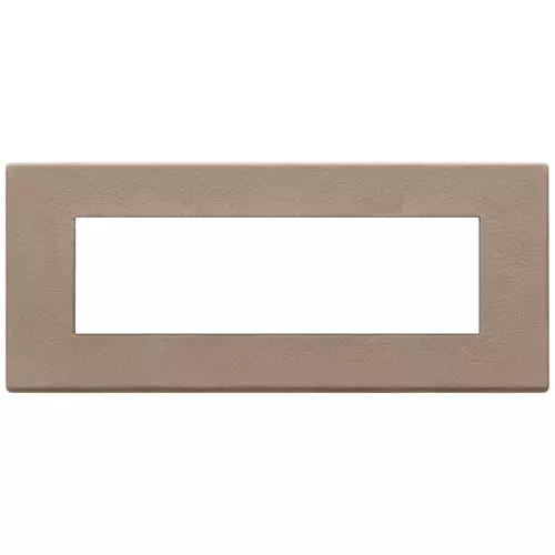 Vimar - 22657.22 - Placa 7M cuero Estepa