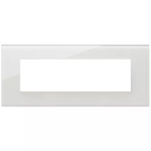 Vimar - 22657.71 - Plate 7M glass milky white