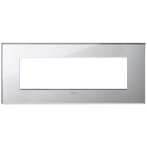 Vimar - 22657.75 - Placca 7M argento ghiaccio